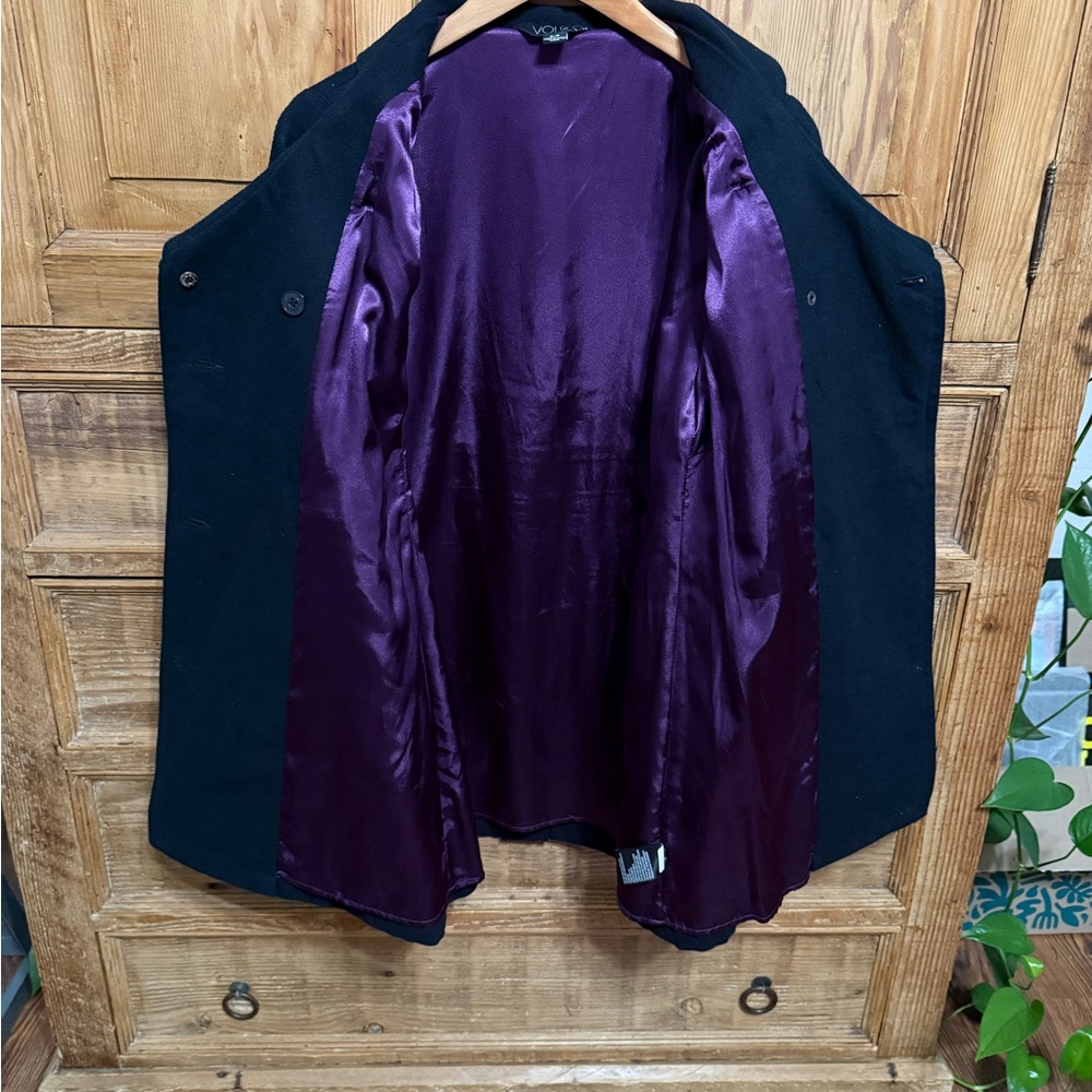 Volcom Black Double-Breasted Coat - Picture 6 of 8